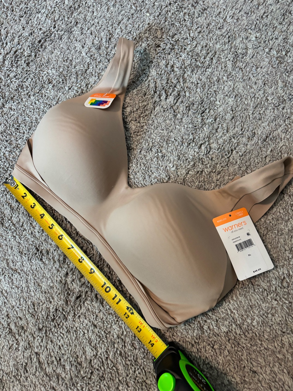 Warner's Smooth Nude T-Shirt Bra Size XL - Picture 3 of 8
